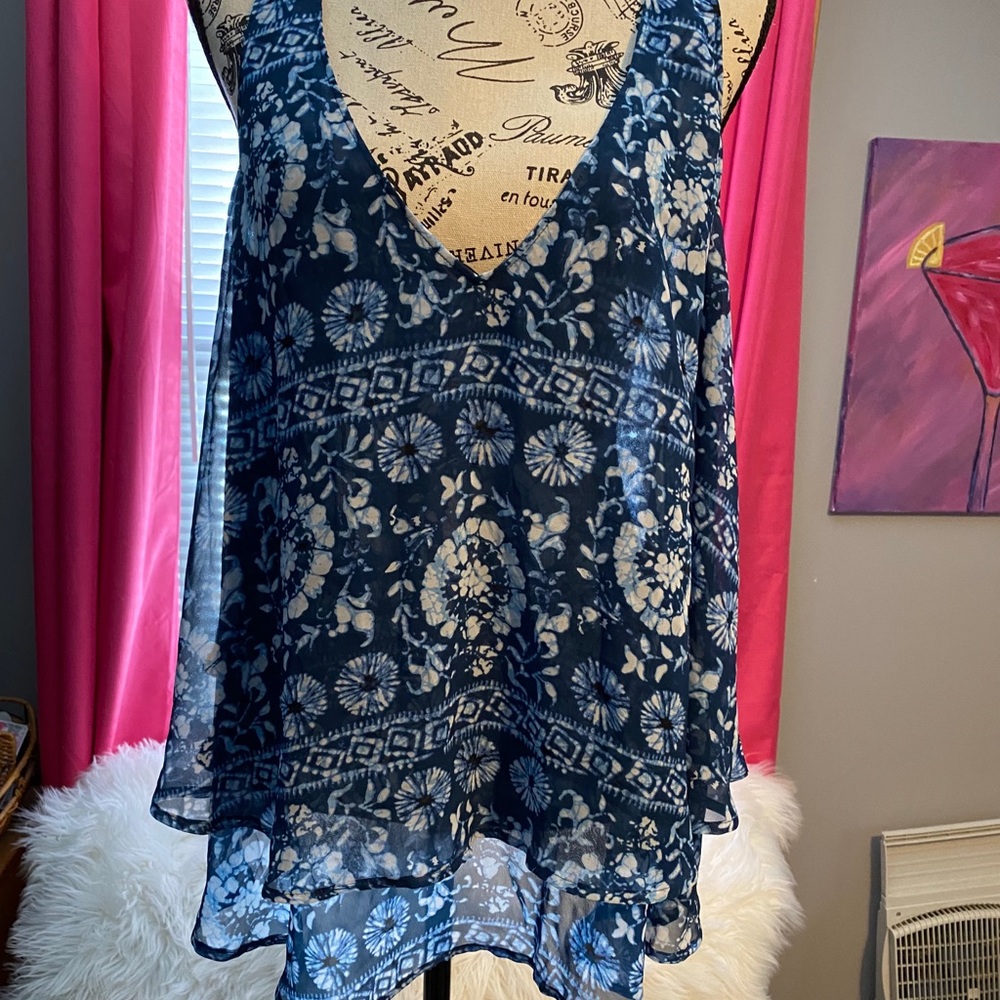 Lane Bryant flowy shirt 14